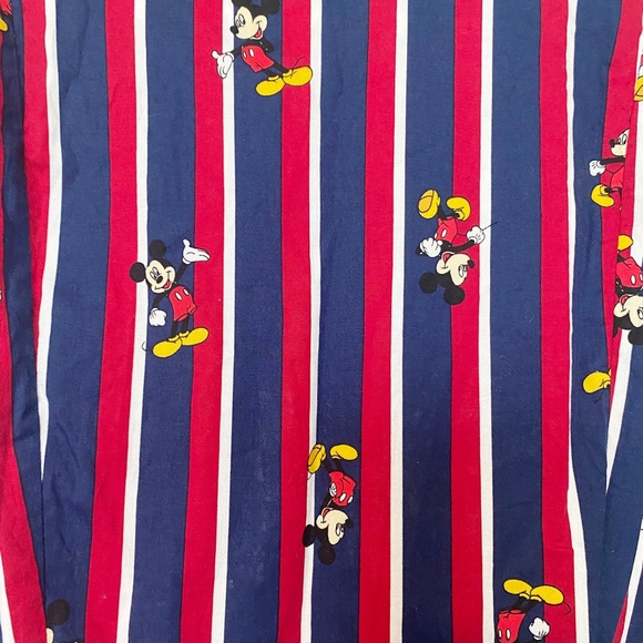 Torrid Disney Mickey Retro Swing Dress Poplin Striped Red & Blue Size 18 & 24 - Picture 8 of 13